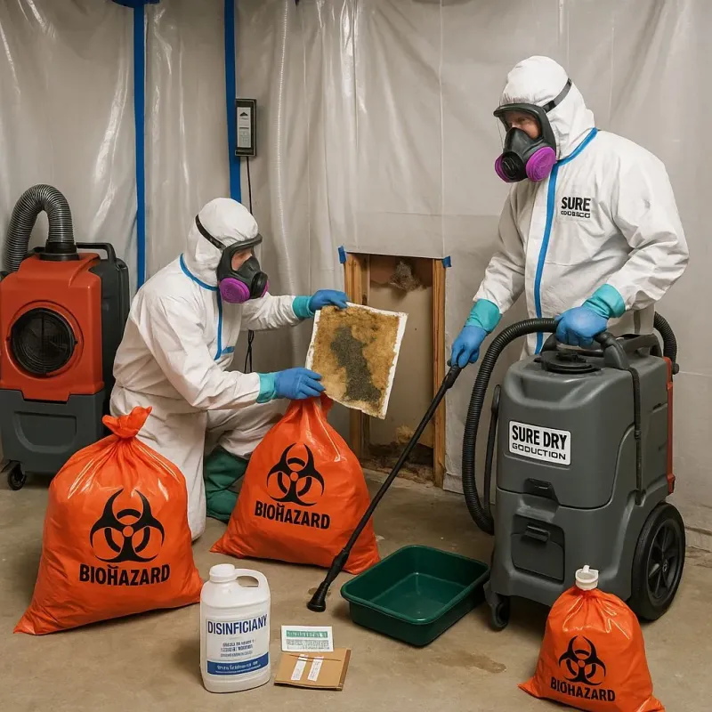 Contaminated Water Handling Protocols process in Hutchinson County, TX