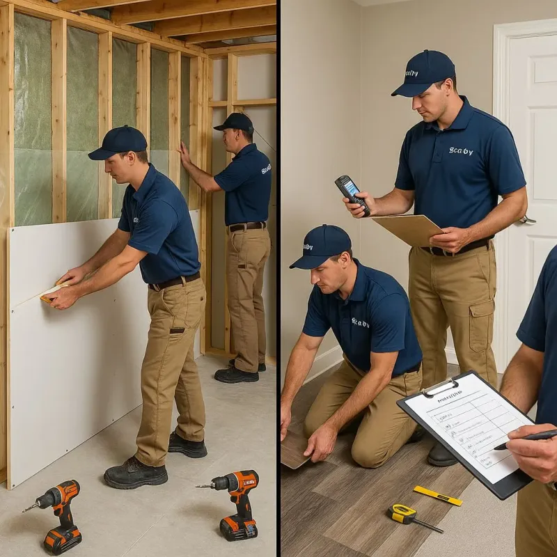 Repairs and Reconstruction process in Hutchinson County, TX