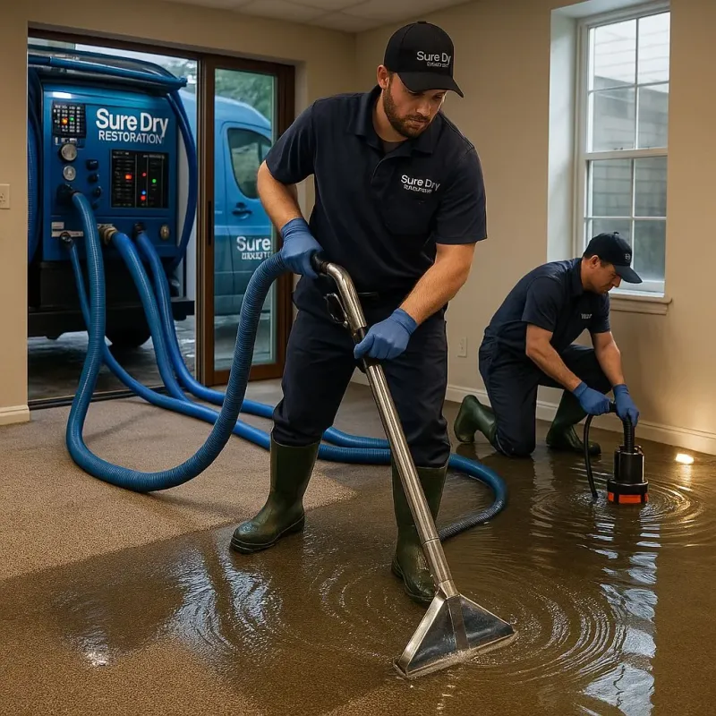Water Extraction and Removal process in Hutchinson County, TX